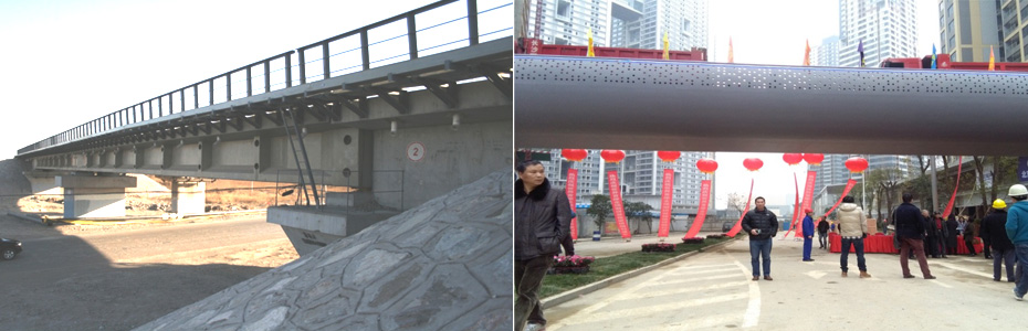 國內冀港鐵路橋梁及長沙橫四路行車橋